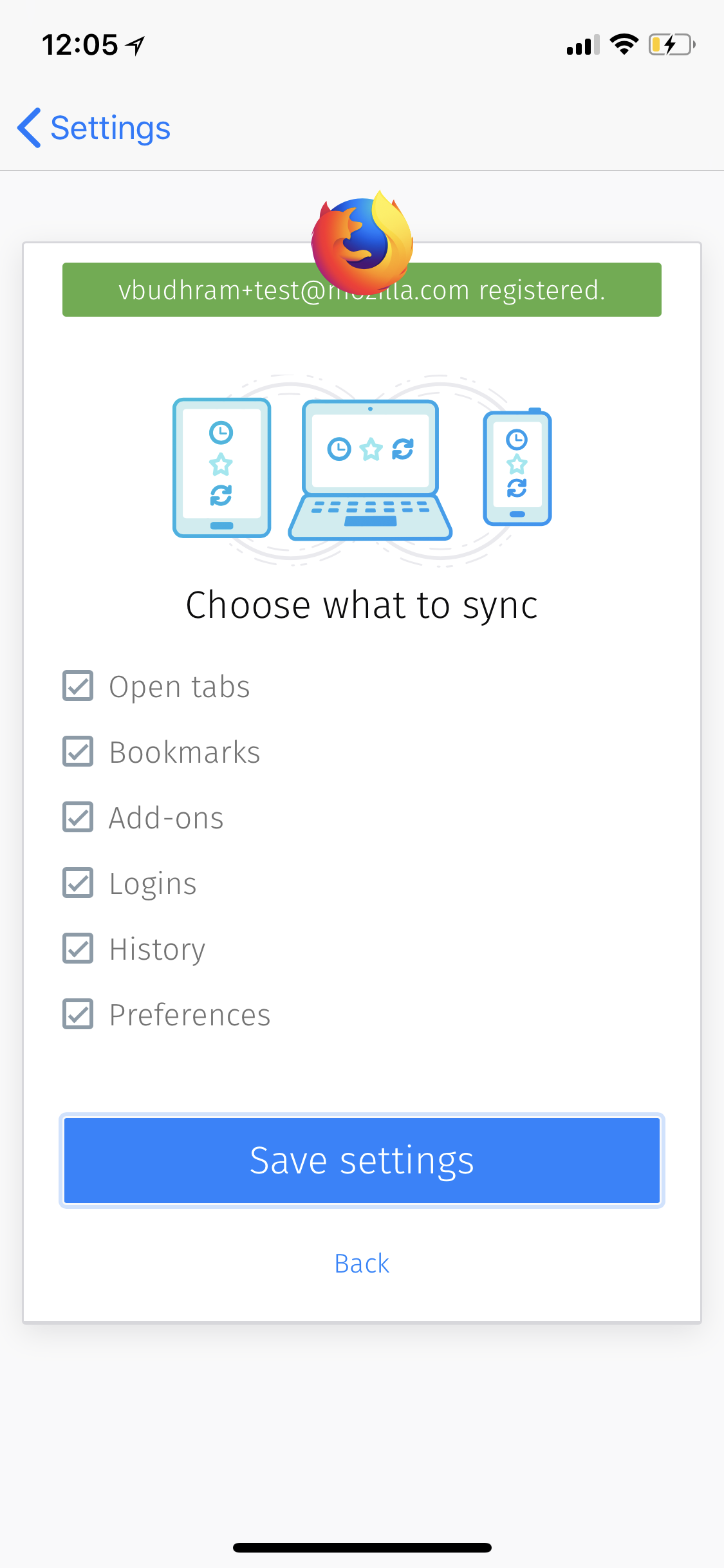 1125x2436 Firefox Icon Overlaps Info Notification On Ios Issue