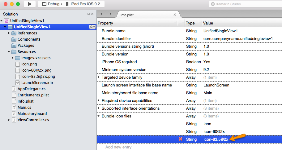 912x484 How To Add Icon For Ipad App Xamarin Community Forums