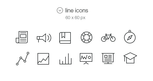 640x340 Free Line Icon Packs For Your Design Projects Azmind