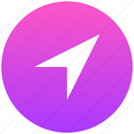 512x512 Iconsetc Flat Circle White On Ios Pink Gradient Broccolidry