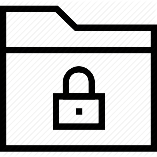 512x512 Block, Folder, Group, Lock Icon, Locked, Secure, Security Icon