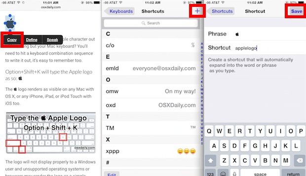 Type The Apple Logo Icon On Iphone Or Ipad With Keyboard Shortcuts 620x357 Type The Apple Logo Icon On Iphone Or Ipad With Keyboard Shortcuts