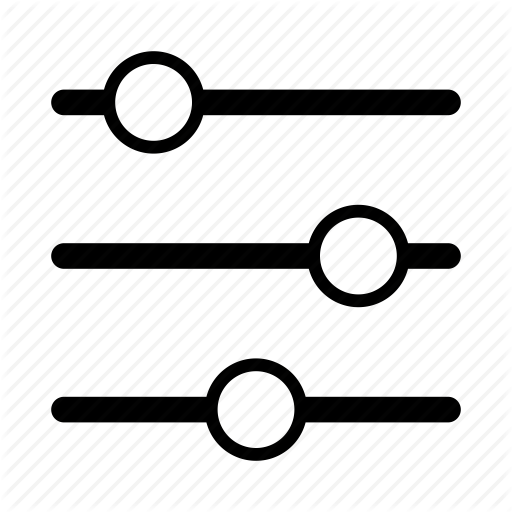 512x512 Filter, Ios, Mixer, Options, Settings, Slider, Web Icon