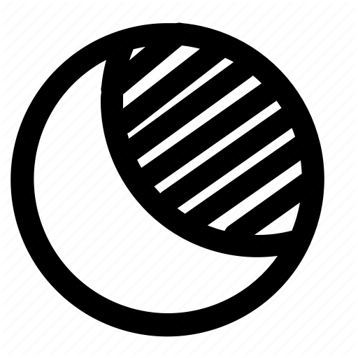 512x512 Crescent, Ios, Moon Icon