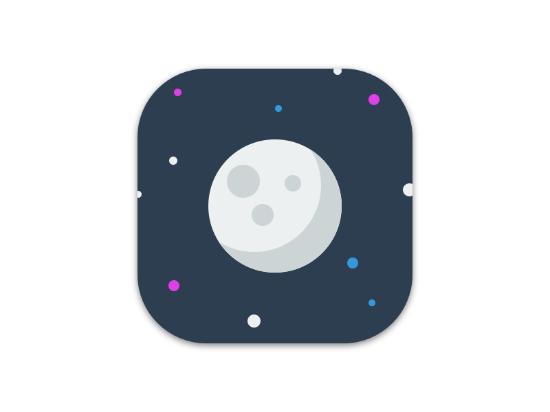800x600 Moon App Icon