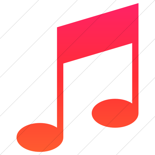 512x512 Iconsetc Simple Ios Orange Gradient Raphael Music Icon