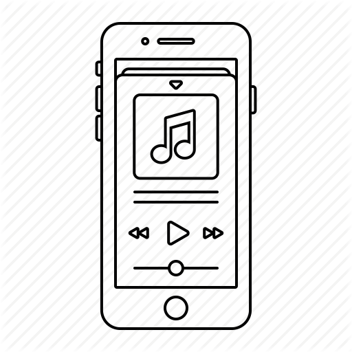 512x512 Apple, Ios, Iphone, Music, Phone, Player, Screen Icon