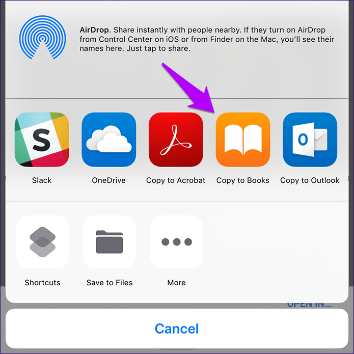 695x695 How To Save A Pdf To Books On Iphone And Ipad