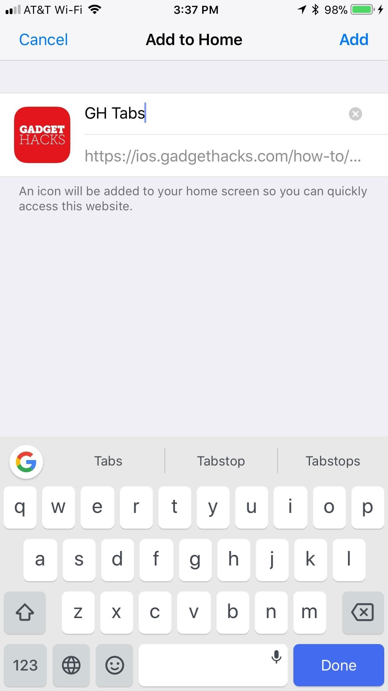1242x2208 Safari How To Save A Website Or Webpage To Your Home Screen