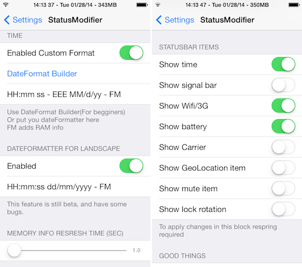 593x524 The Best Jailbreak Tweaks For The Status Bar On Ios