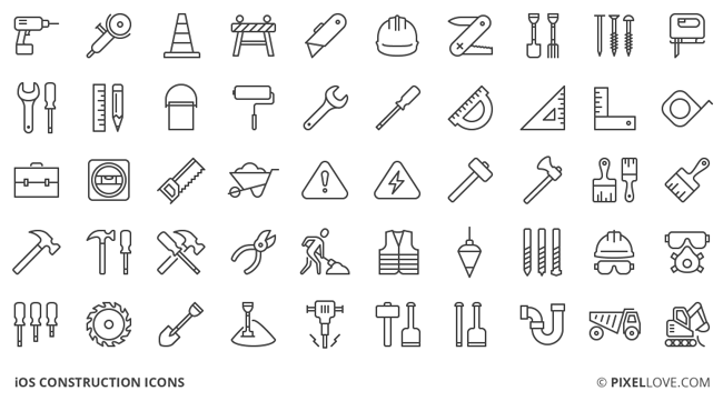 650x361 Free Download Construction Icons For Ios Tab Bars