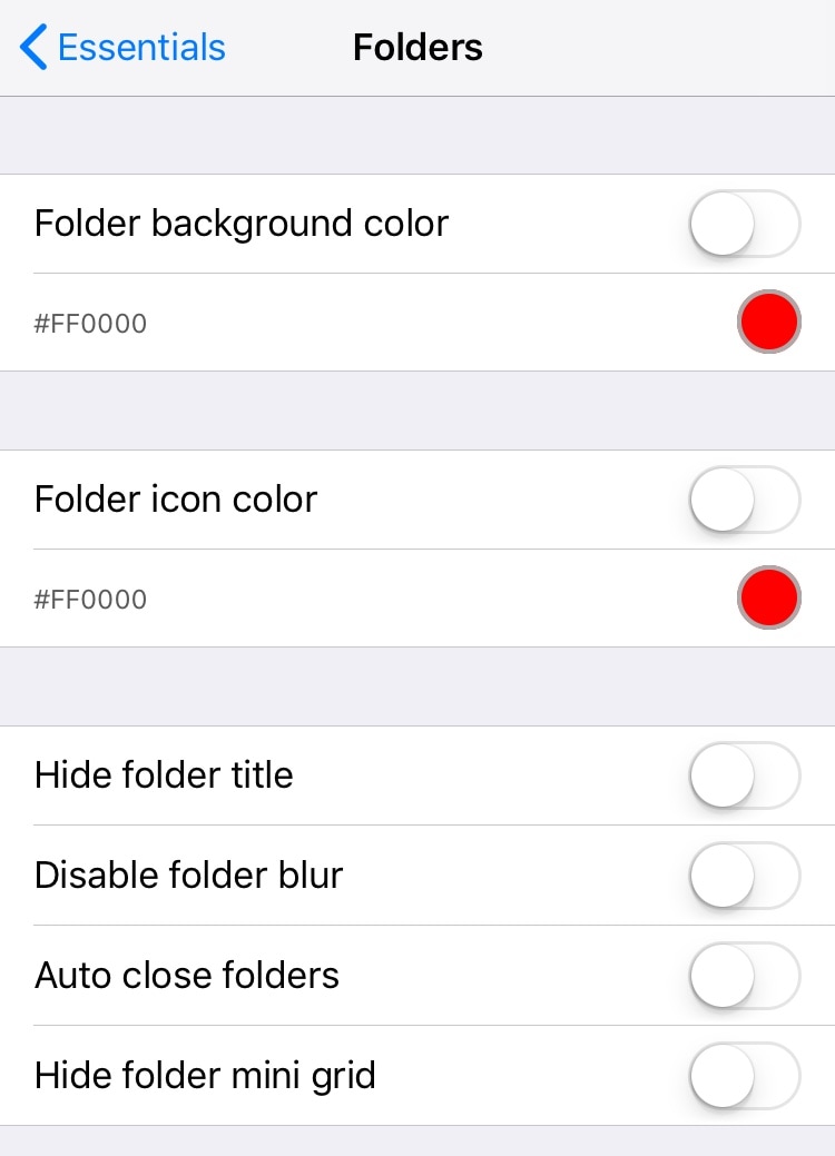 750x1039 Essentials An All In One Springboard Customization Tweak For Ios