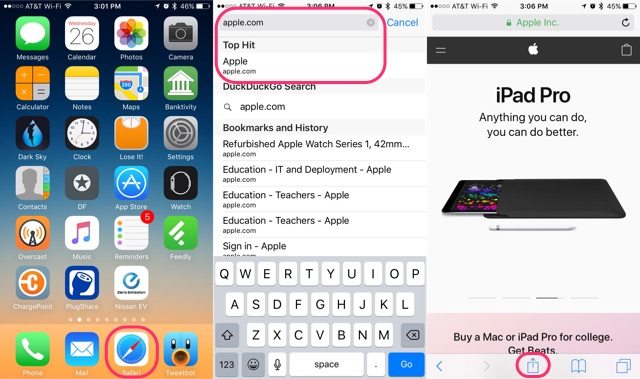 640x379 How To Bookmark A Website On Your Ios Home Screen