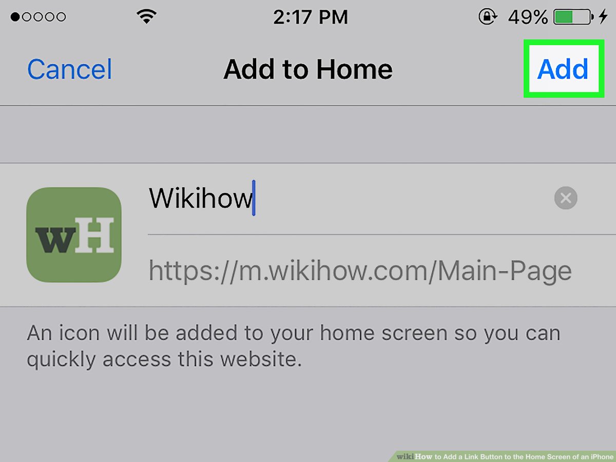 1200x900 How To Add A Link Button To The Home Screen Of An Iphone Steps