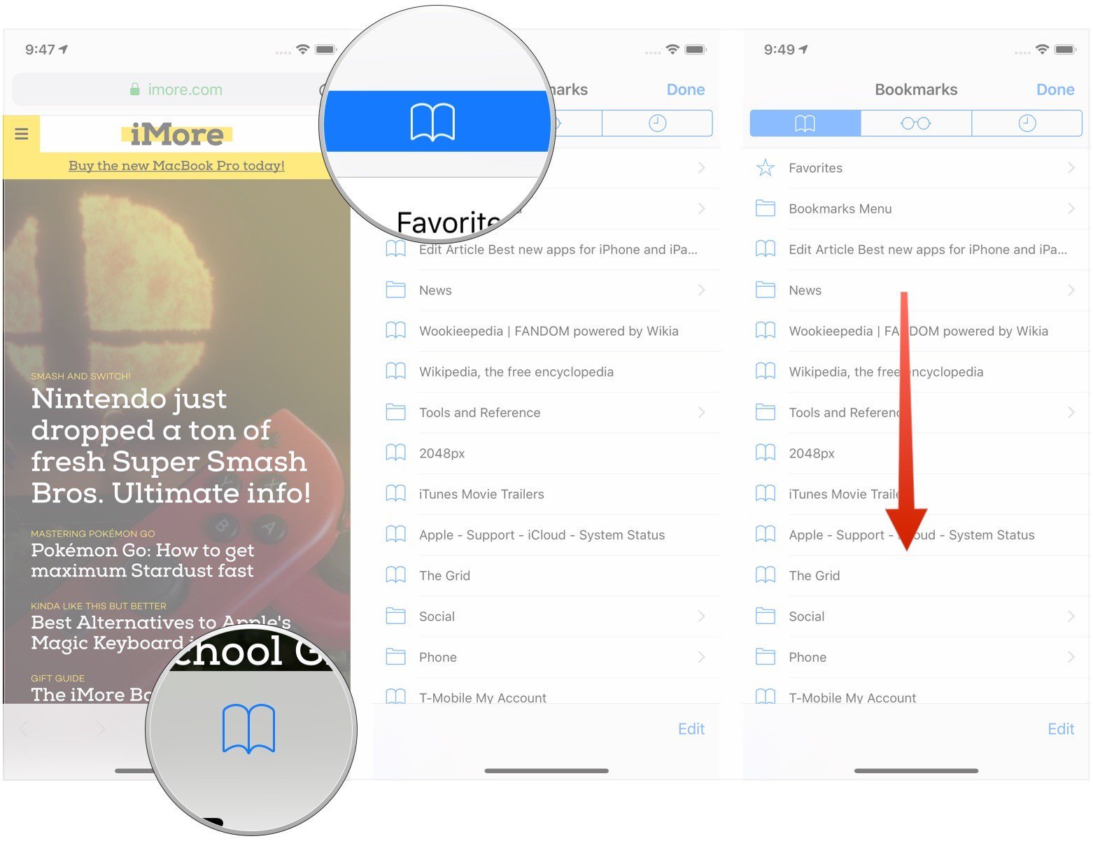 1562x1202 How To Use Bookmarks And Reading List In Safari On Iphone And Ipad