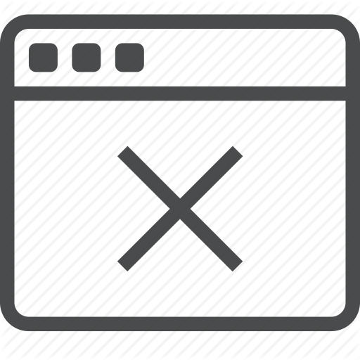 512x512 Browser, Error, Webpage, Website Icon