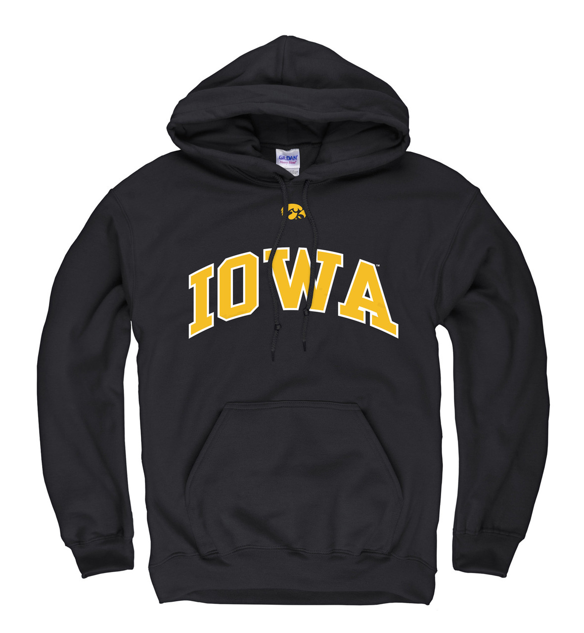 Iowa Hawkeyes Icon Arch Hooded Sweatshirt 1181x1280 Iowa Hawkeyes Icon Arch Hooded Sweatshirt