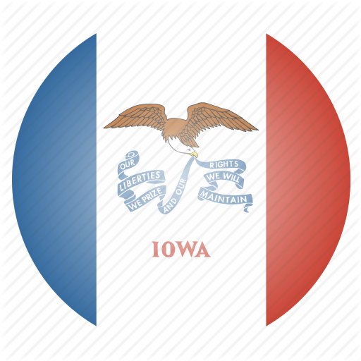 512x512 Flag, Iowa, State, Us Icon