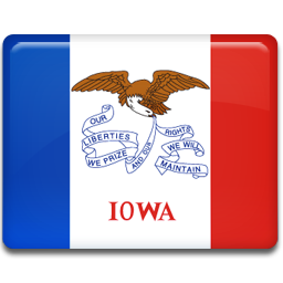 256x256 Iowa Flag Icon American States Iconset Custom Icon Design