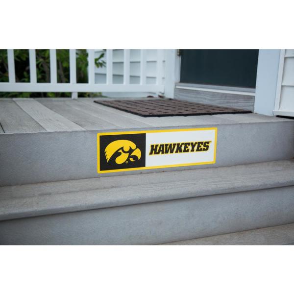 600x600 Applied Icon Ncaa Iowa Hawkeyes Outdoor Step Graphic