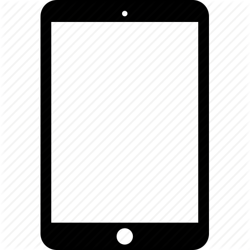 512x512 Apple, Call, Communication, Devices, Ipad, Mini, Mobile, Simple