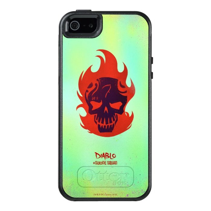Suicide Squad Diablo Head Icon Otterbox Iphone Case 699x699 Suicide Squad Diablo Head Icon Otterbox Iphone Case