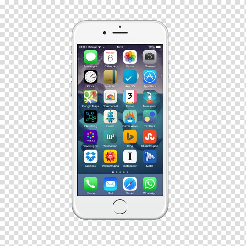 800x800 Silver Iphone Displaying Icons, Iphone Plus Iphone Plus