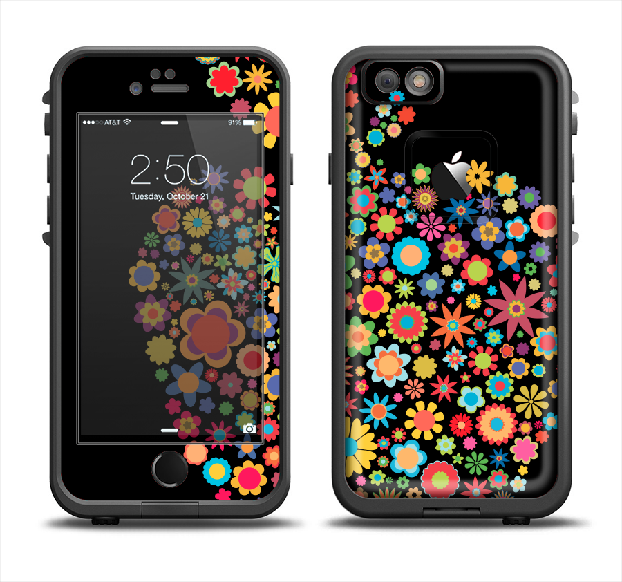 900x842 The Apple Icon Floral Collage Apple Iphone Plus Lifeproof Fre