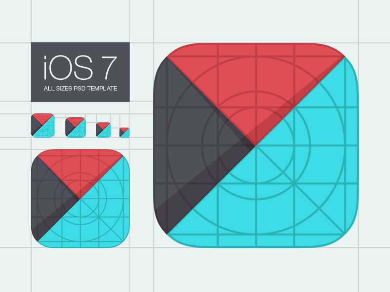 Template For Ios App Icons 800x600 Template For Ios App Icons
