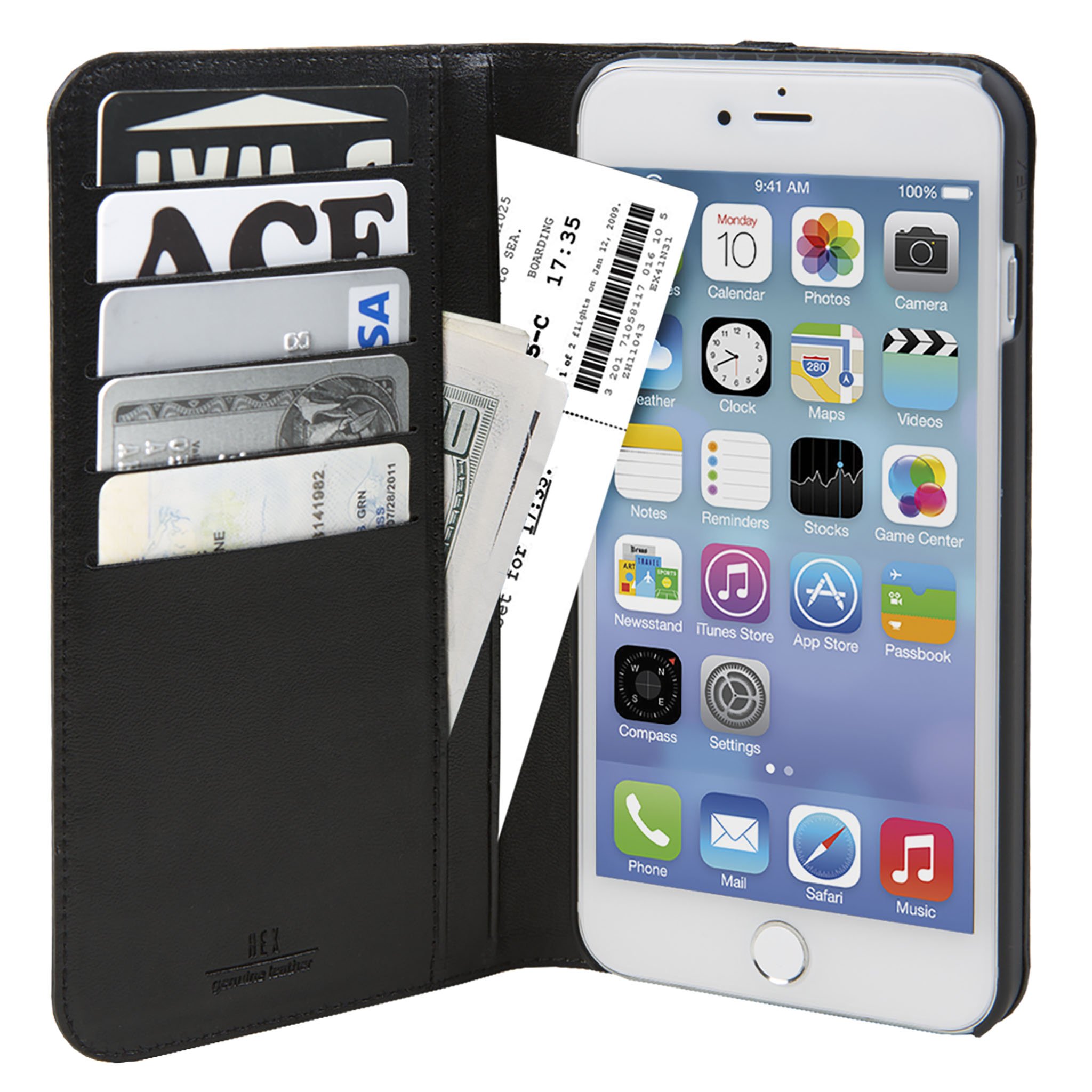 Black Leather Icon Wallet For Iphone Plus 2048x2048 Black Leather Icon Wallet For Iphone Plus
