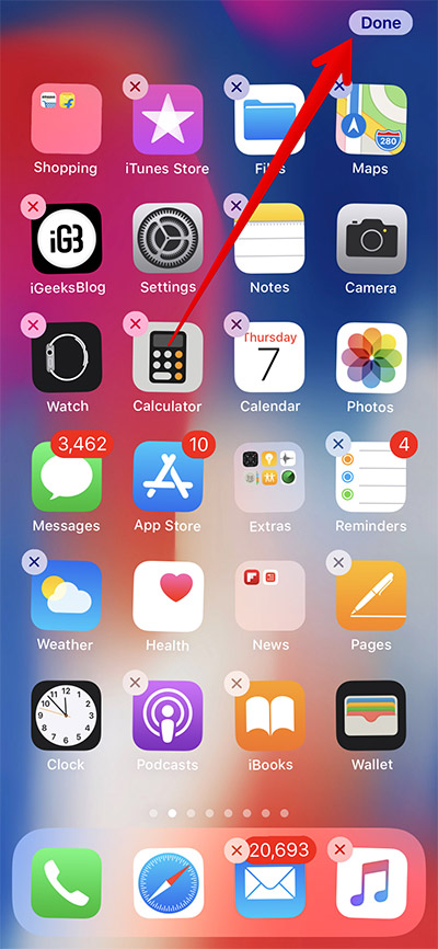 How To Stop Wiggling App Icons On Iphone X, Xs, Xs Max, And Xr 400x866 How To Stop Wiggling App Icons On Iphone X, Xs, Xs Max, And Xr