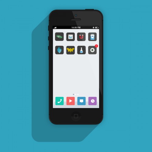 Stylish And Beautiful Examples Of App Icon Design 500x500 Stylish And Beautiful Examples Of App Icon Design