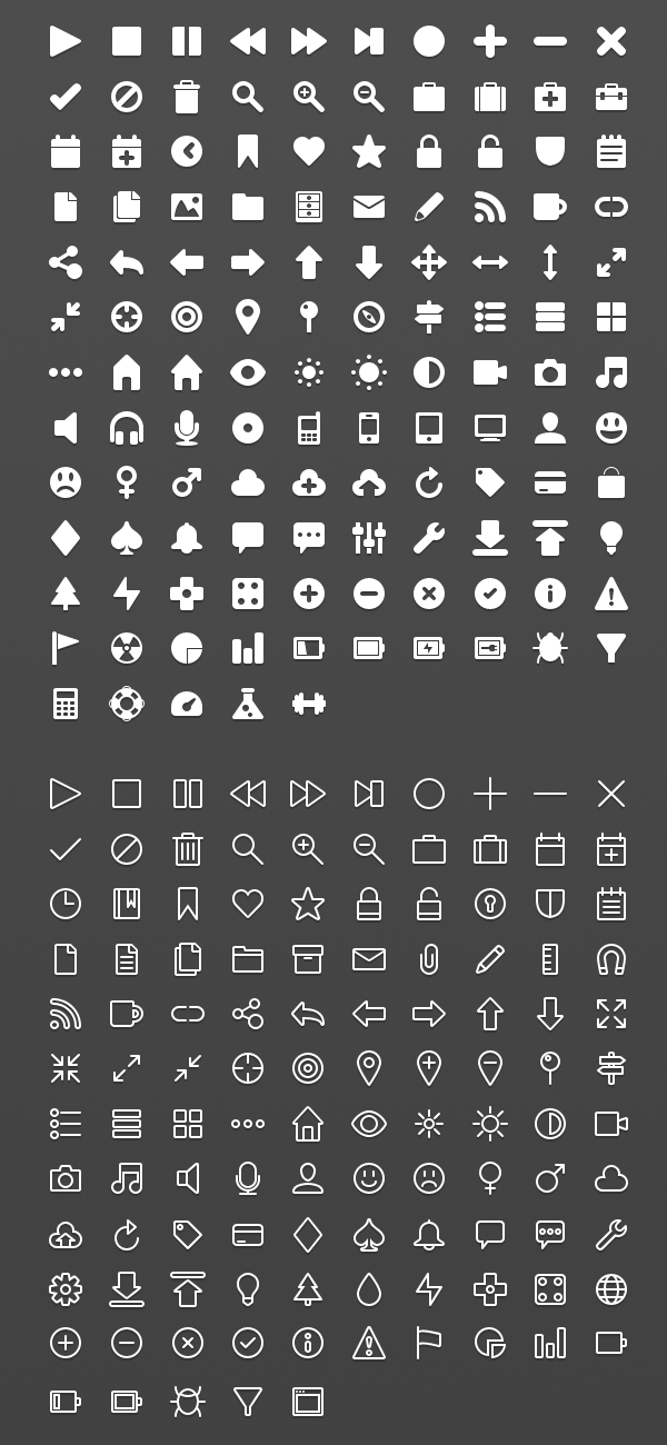 Ui Designer Web Icons Bundle 600x1300 Ui Designer Web Icons Bundle