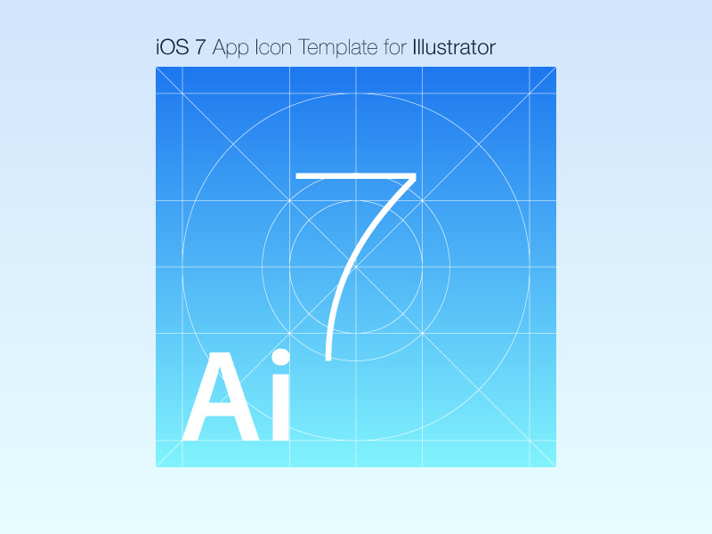 800x600 Ios App Icon Template For Illustrator