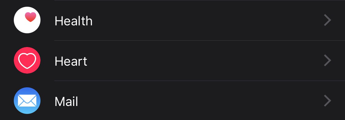 1125x393 New Heart App Icon It Appears In The Watch App On The Iphone, But