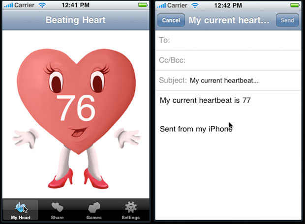 620x456 Broadcast Your Heart Rate On Twitter You Could, With This Iphone App