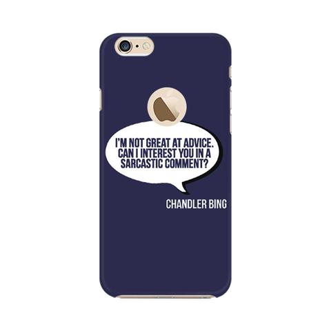 480x480 Buy This Chandler Bing Apple Iphone With Apple Icon Phone Case