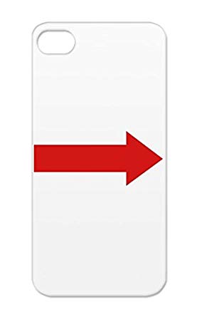 277x445 Anti Scratch Red Case For Iphone Arrow Symbols Shapes Symbol