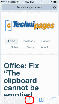 197x350 Iphone Ipad Set Safari Home Page