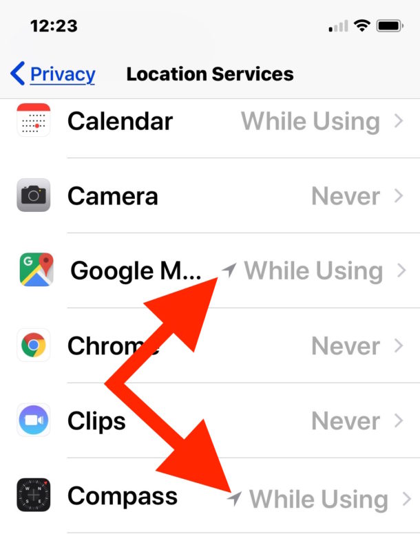 610x776 Find What App Is Using Location Services Draining Battery Life