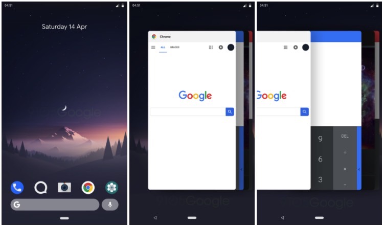 749x442 New Images Show Android P's Secret Gesture Navigation And Yes