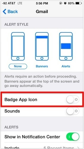 Disable The Red Notification Badge From App Icons In Ios 291x513 Disable The Red Notification Badge From App Icons In Ios