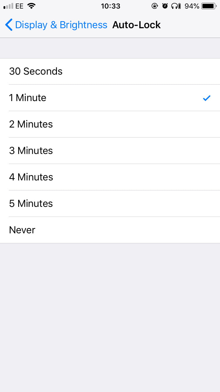 Iphone Battery Icon Black