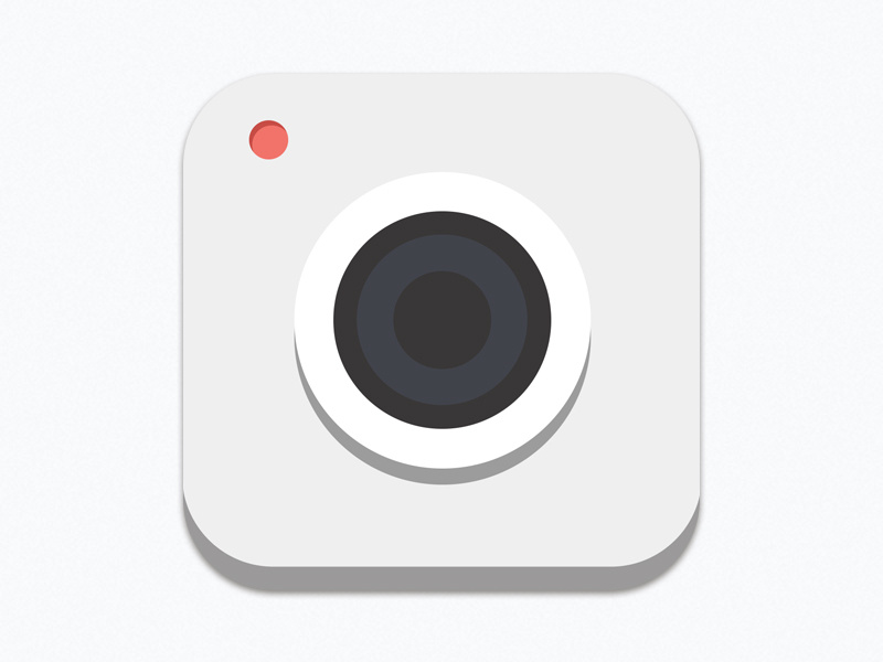800x600 Flat Camera Icon
