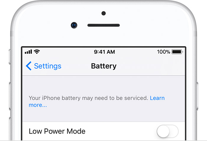 If You See Your Iphone Battery May Need To Be Serviced 700x476 If You See Your Iphone Battery May Need To Be Serviced
