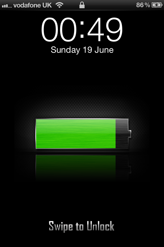 Iphone Charging Icon