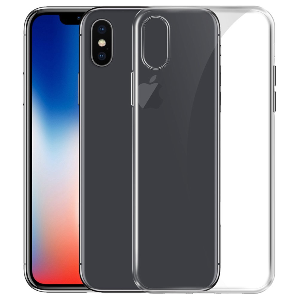 1000x1000 Iphone X Case,novo Icon Cystal Clear Tpu Soft Case