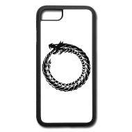 190x190 Dragon Chinese Symbol Circle Icon Gift Present Iphone Case
