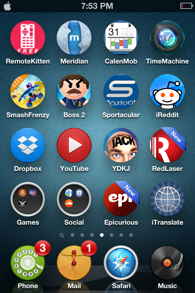 640x960 Get Circular Icons With Circles For Iphone Theme