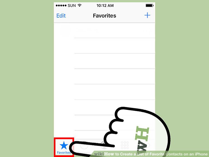 728x546 How To Create A List Of Favorite Contacts On An Iphone Steps